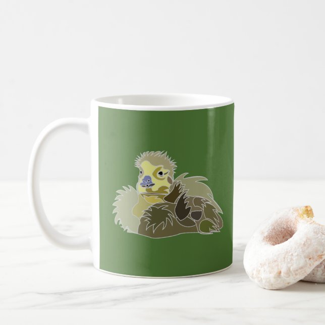 Mug Oison Bébé Oie  (Avec donut)