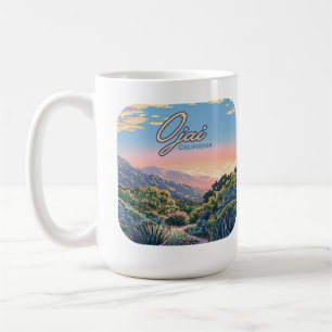 Mug Ojai California Topa Topa Montagnes Paysage