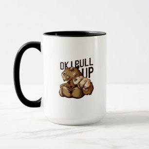 Mug Ok J'Ai Tiré Capybara Mème - Muscular Gym Capybara