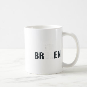 Mug Ok Je suis brisé Hommes Invisibles Femmes École d'