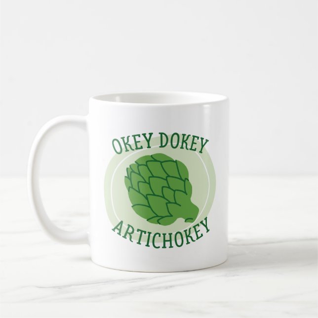 Mug Okey Dokey Artichokey (Gauche)