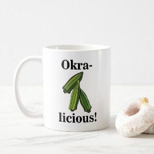 Mug Okra Légume Végétalien Foodie