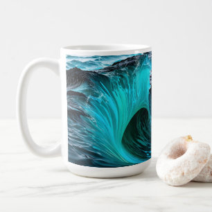 Mug "Ola Tiburón" Vague de requin bleu
