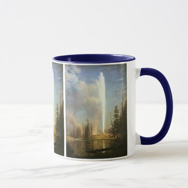Mug Old Faithful, Albert Bierstadt (Droite)