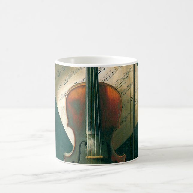Mug Old Violon Still Life par William Michael Harnett (Centre)