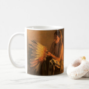 Mug Old War Bonnet par Joseph Henry Sharp