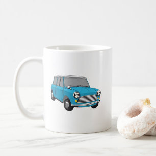 Mug Oldtimer Blue Mini