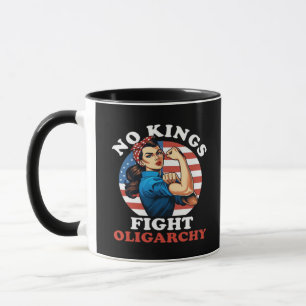 Mug Oligarchie sans rois Rétro Classique