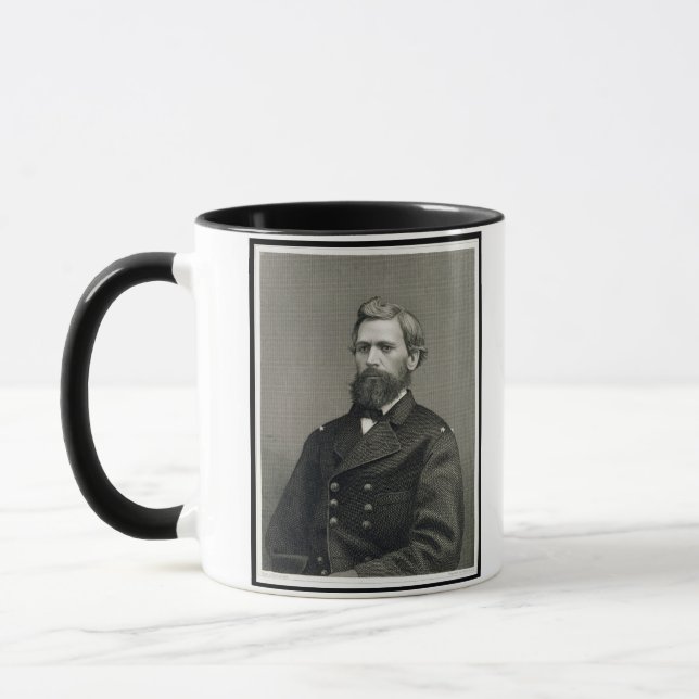 Mug Oliver Otis Howard (1830-1909), gravé par Robert (Gauche)