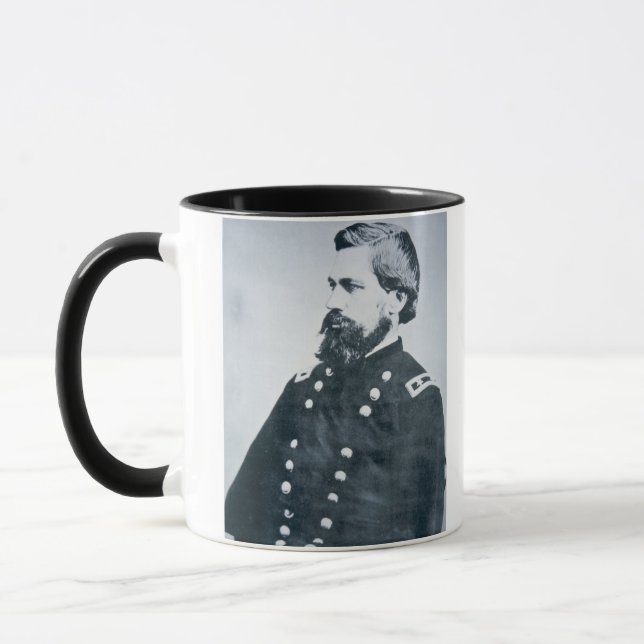 Mug Oliver Otis Howard (photo de b/w) (Gauche)