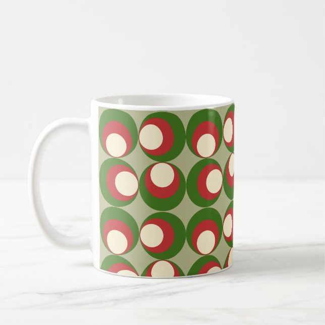 Mug Olives de Noël plus grandes (Gauche)