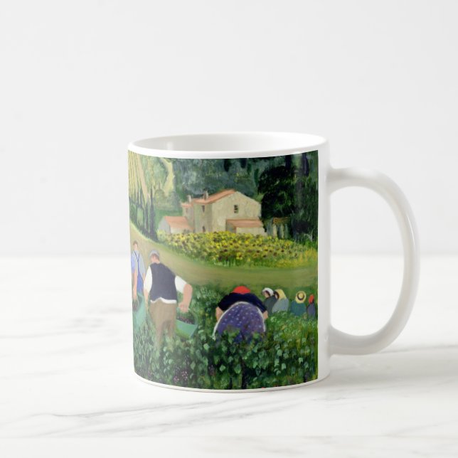 Mug Olives et tournesols de vignoble (Droite)