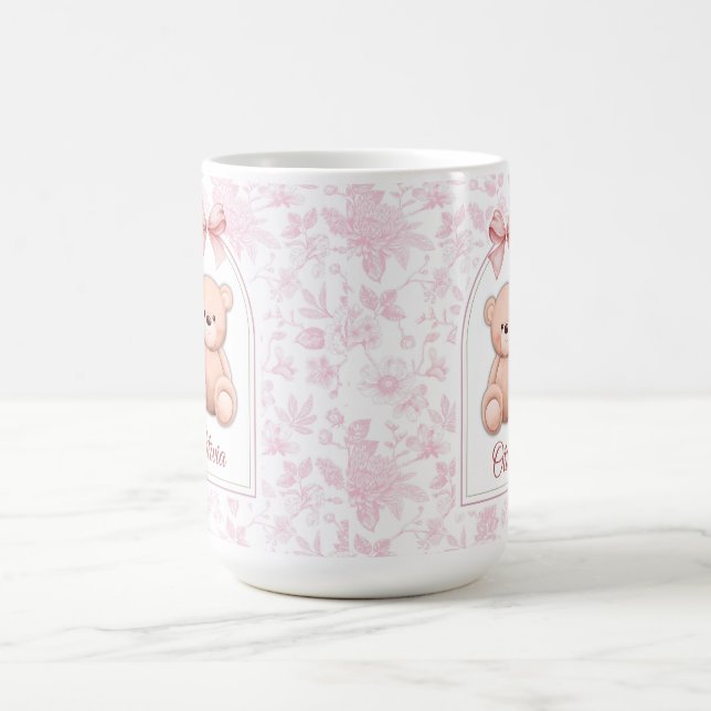 Mug Olivia | Conception personnalisée d'ours en peluch (Centre)