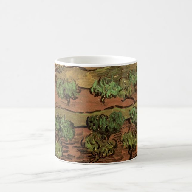 Mug Oliviers de Van Gogh sur un versant de colline (Centre)