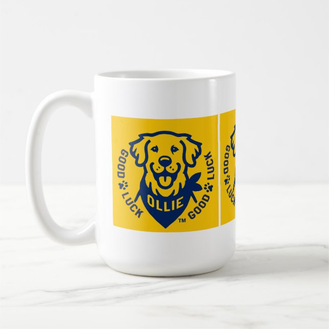 Mug Ollie, la cochonnerie de chien chanceux (Gauche)