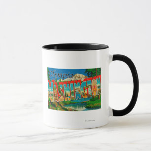 Mug Olympia, Washington - grandes scènes de lettre
