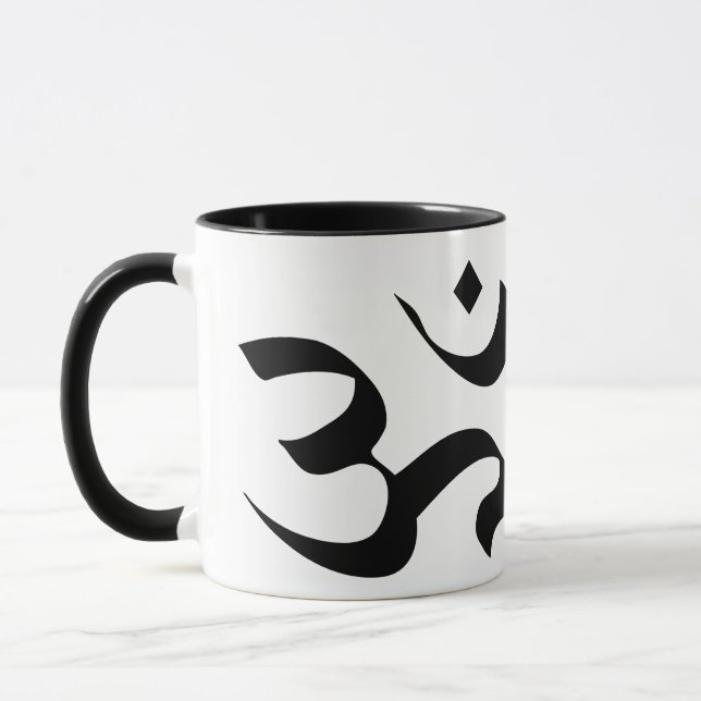 Mug Om en Sanskrit 2 (Gauche)