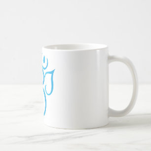 Mug OM-ganpati-turqoise