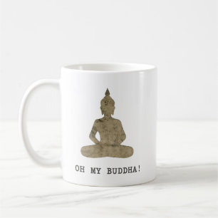 Mug OMB oh ma silhouette d'humour de Bouddha