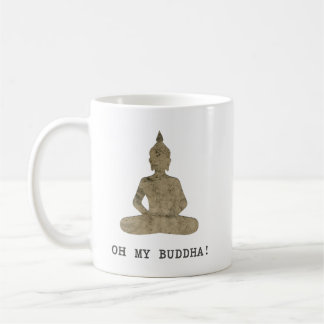Mug OMB oh ma silhouette d'humour de Bouddha