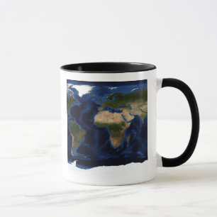 Mug Ombrage topographique et bathymétrique de la terre