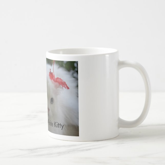 Mug Ombragez le minou blanc (Droite)