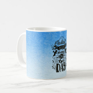 Mug Ombre Bleu et blanc Plonger dans des teintes oniri
