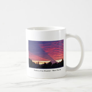 Mug Ombre de la montagne - le mont Rainier