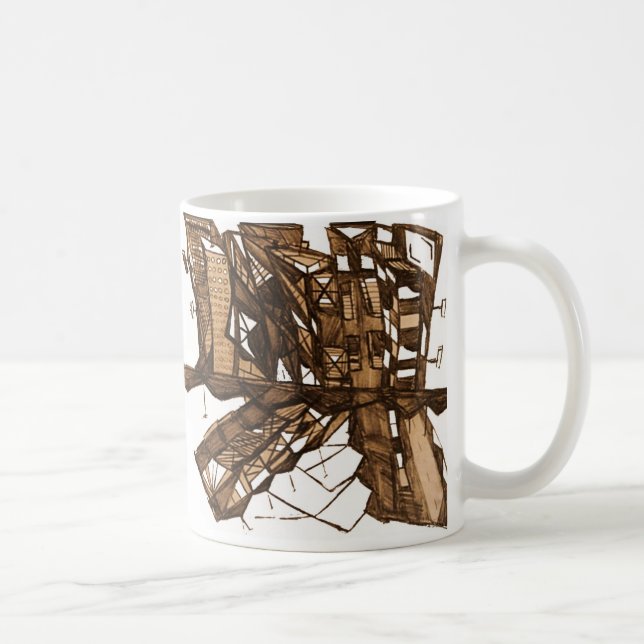 Mug ombre de la ville (Droite)