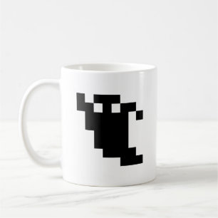 Mug Ombre fantôme de 8 bits Pixel
