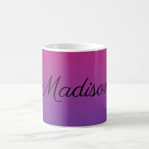 Mug Ombre Rose et Violet