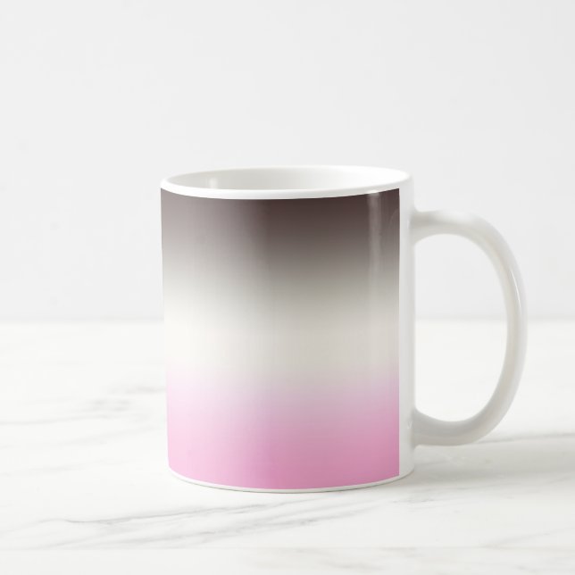 Mug Ombre rose gris (Droite)