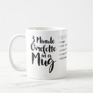 Mug Omelette de 3 minutes dans une recette de viande