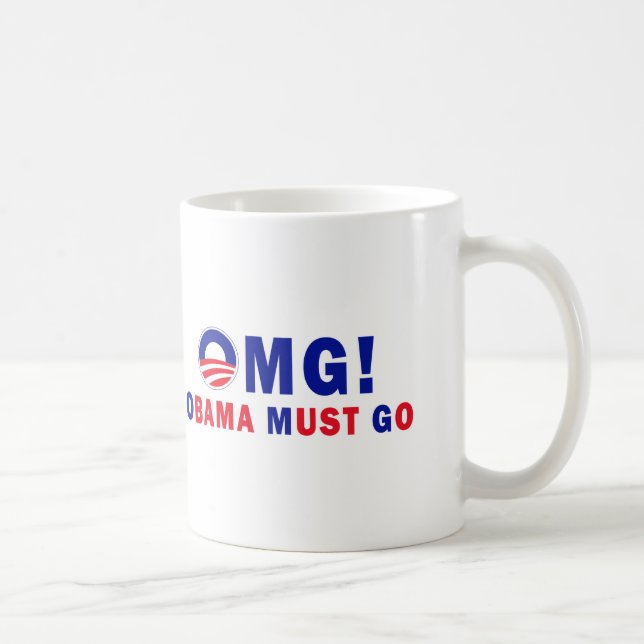 Mug OMG ! Obama doit aller ! (Droite)