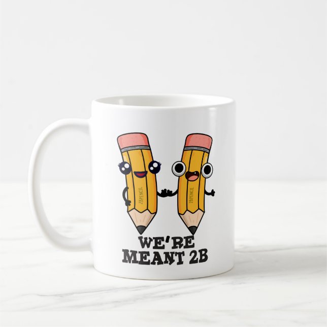 Mug On est un jeu de crayon amusant 2B (Gauche)
