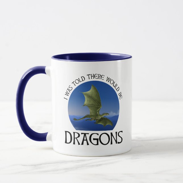 Mug On m'a dit qu'il y aurait des dragons (Gauche)