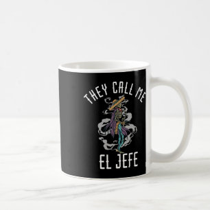 Mug On M'Appelle El Jefe Mexicaine Sombrero Cowboy Cos