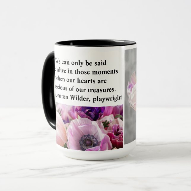 Mug On ne peut dire qu'être vivant dans ces moments (Devant gauche)