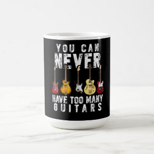 Mug On ne peut jamais avoir trop de guitares musique d