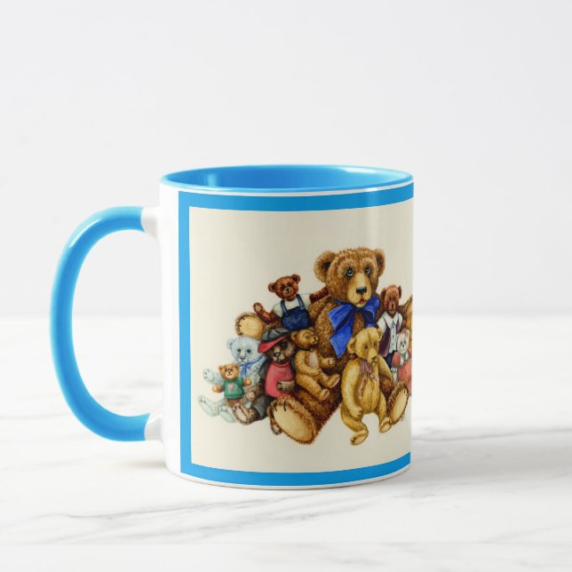 Mug On Ne Peut Jamais Avoir Trop De MUSIQUE Nounours (Gauche)