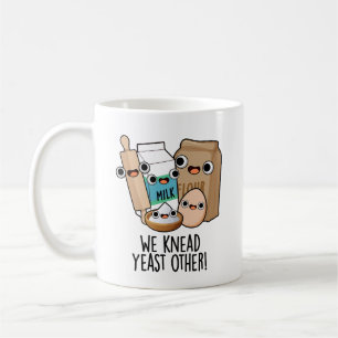 Mug On Pétrit la Levure Autres Blagues de Pâtisserie D