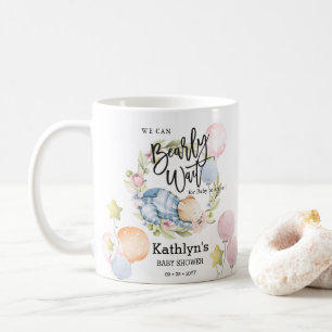 Mug On Peut Attendre Le Baby shower Teddy Bear Garçon