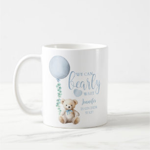 Mug On Peut Attendre Teddy Bear Baby shower