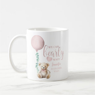 Mug On Peut Attendre Teddy Bear Baby shower
