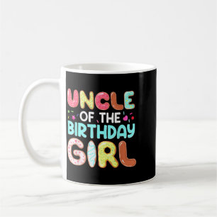 Mug Oncle branché de la fille d'anniversaire Mignonne