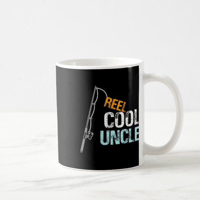 Mug Oncle Cool Reel Cadeau Oncle Graphique De Nièce Ou (Droite)