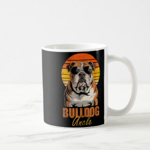 Mug Oncle Cool Rétro Bulldog Drôle Vintage Amoureux de