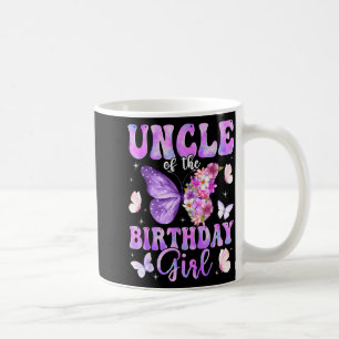 Mug Oncle de la famille de papillons de la fille d'ann