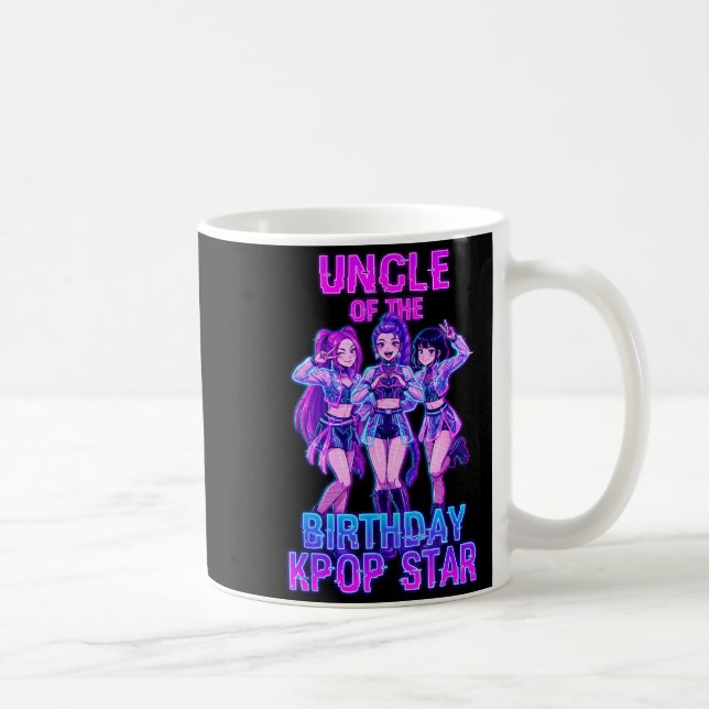 Mug Oncle de la fille d'anniversaire K-p Star coréen p (Droite)