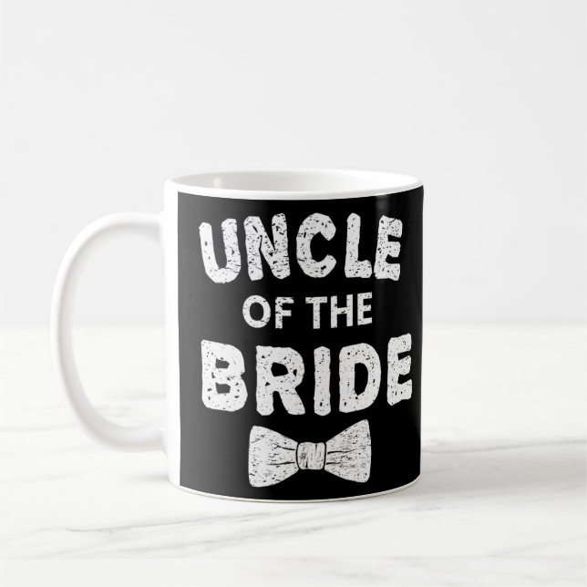 Mug Oncle de la mariée Bow Mariage de Cravate (Gauche)